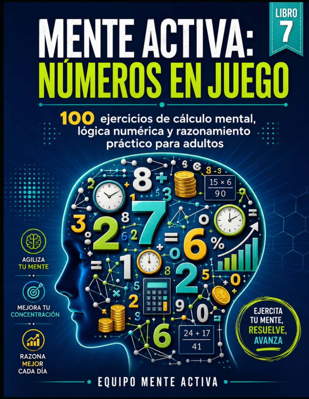 Portada de Mente Activa Numeros en Juego